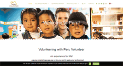 Desktop Screenshot of peru-volunteer.com