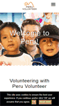 Mobile Screenshot of peru-volunteer.com